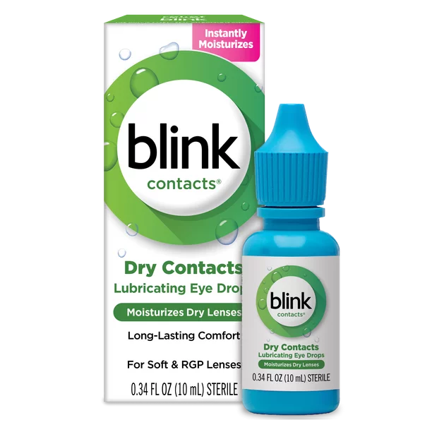 Blink Contacts Lubricating Eye Drops For Soft & Rgp Lenses