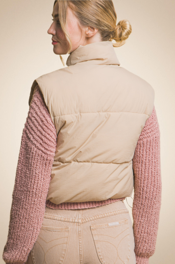 Bow Puffer Vest - Image 4