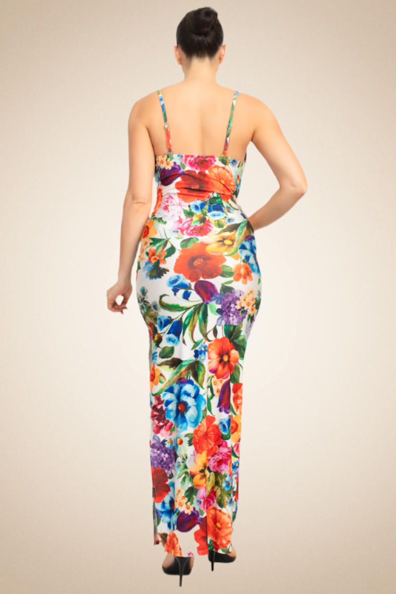 Bloom Floral Maxi Dress - Image 4