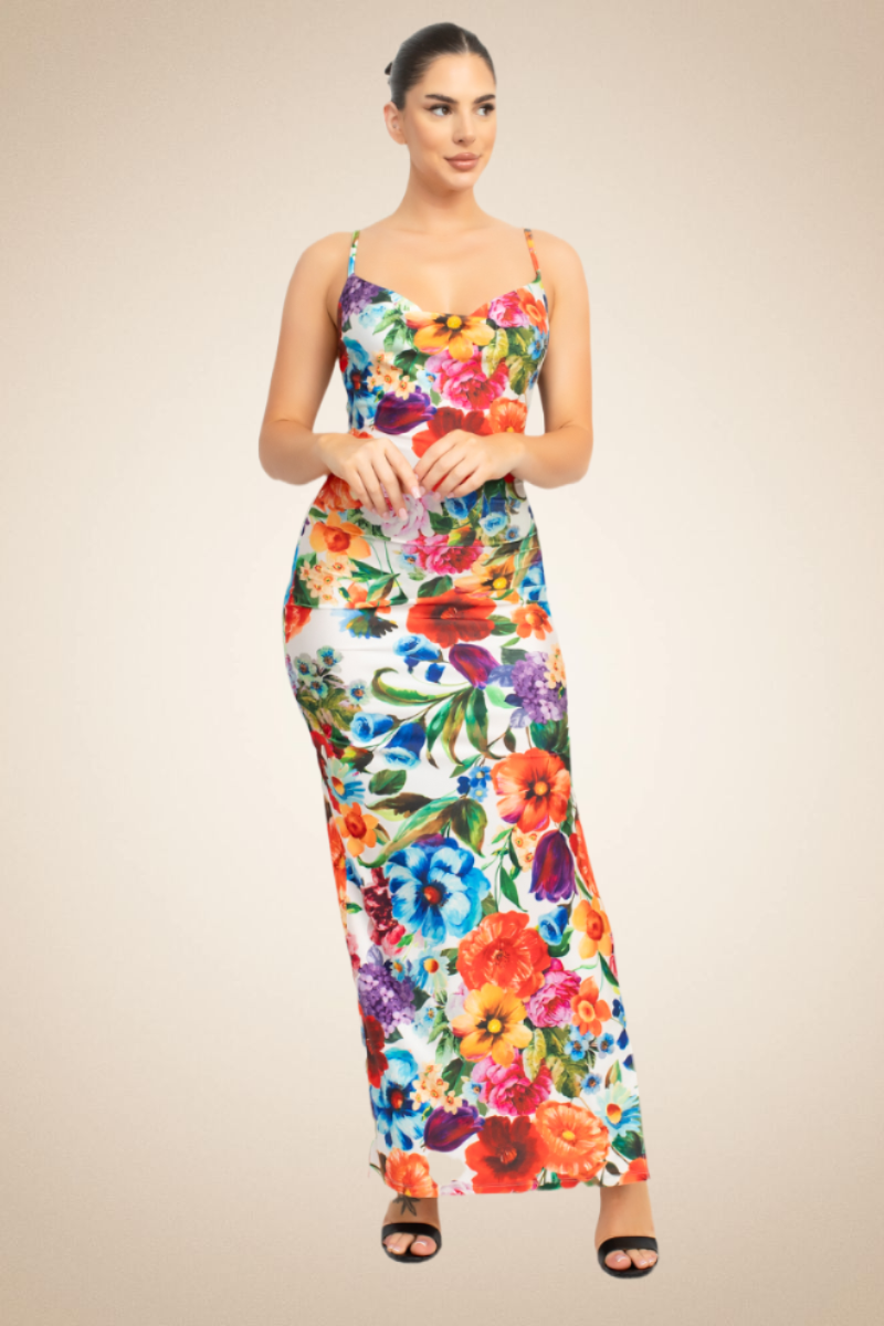 Bloom Floral Maxi Dress - Image 5
