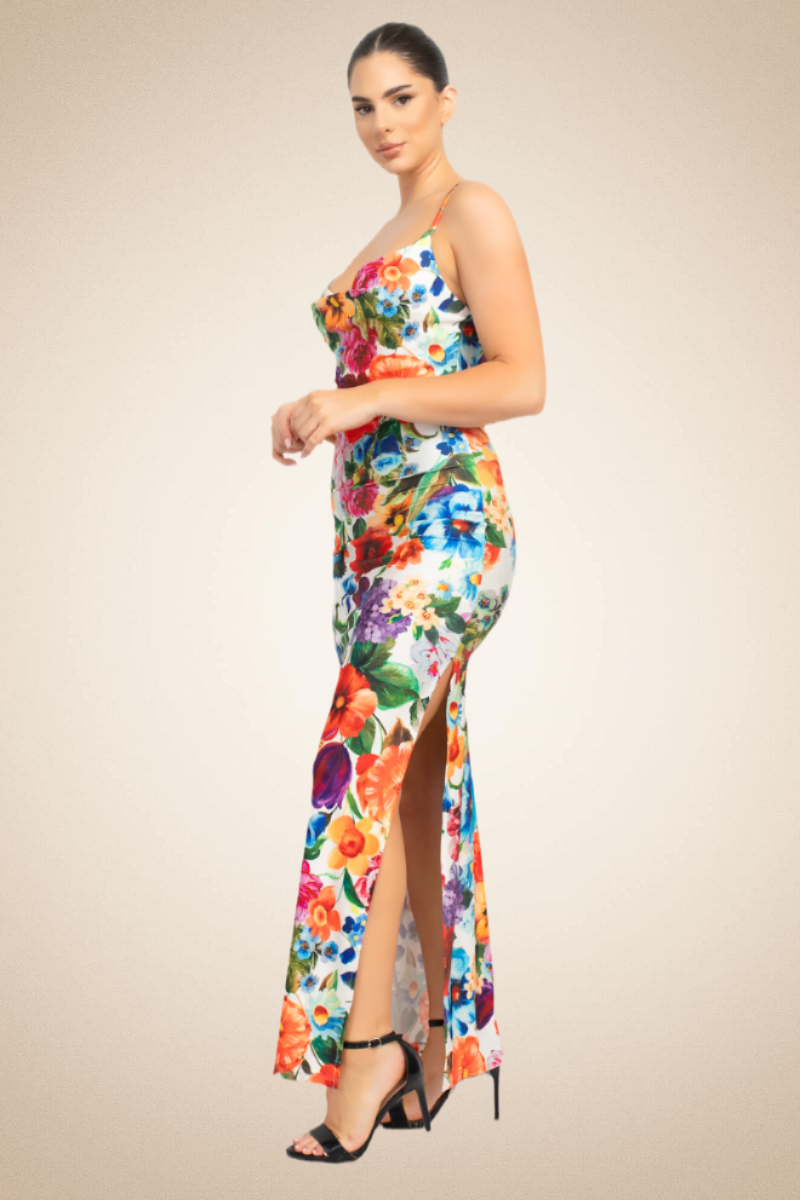 Bloom Floral Maxi Dress - Image 2