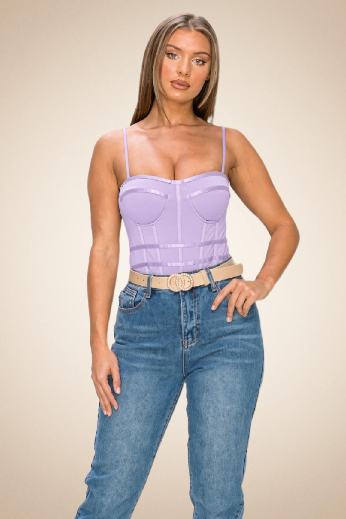 BODYSUIT IRIS PURPLE